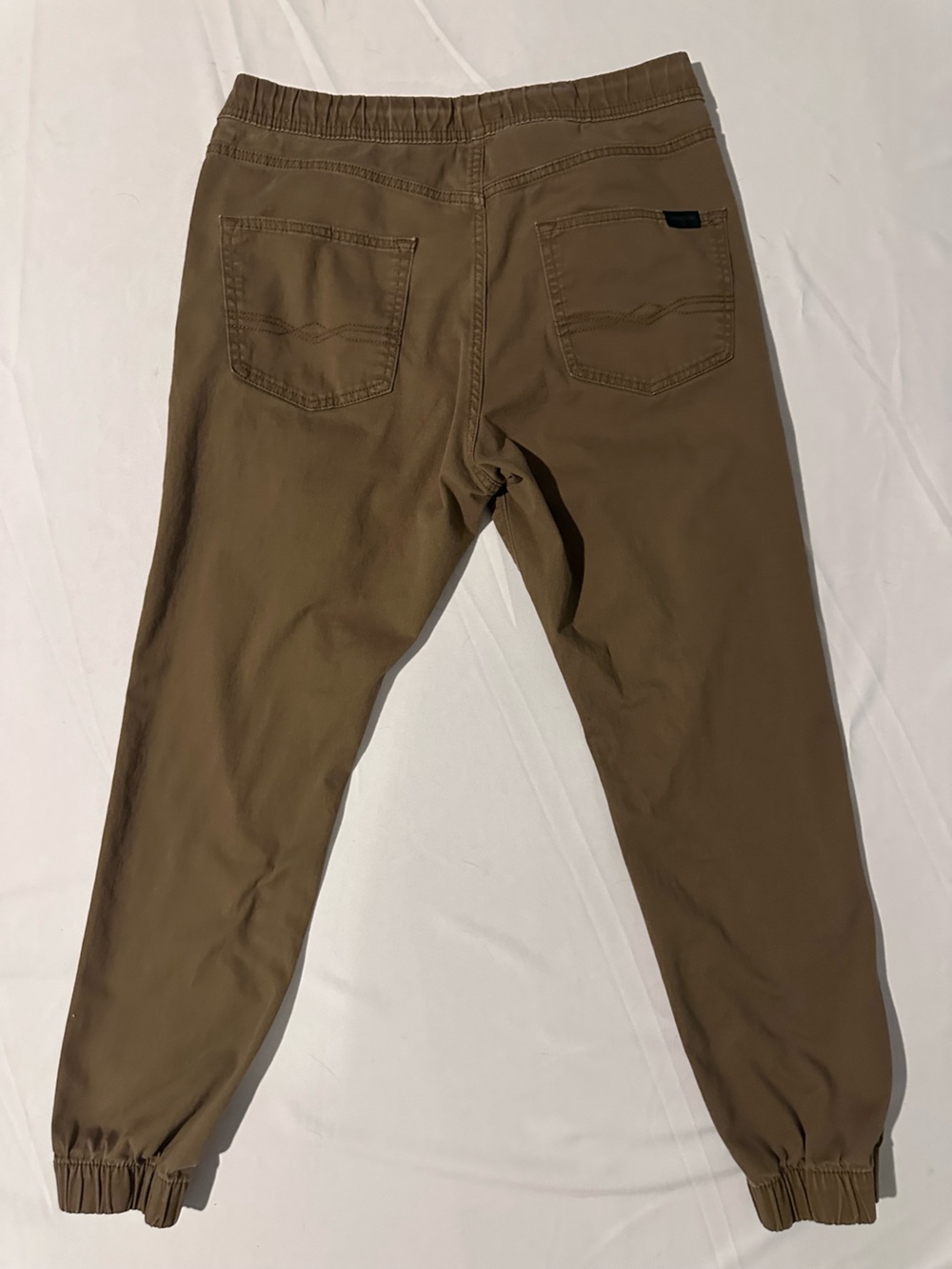 Denizen from Levi's Elastic Waist Slim Jogger Chinos - Brown - Picture 6 of 8